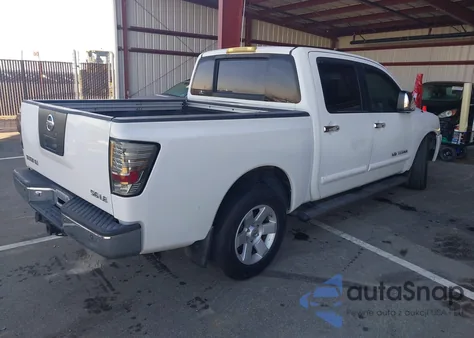 2005 Nissan Titan Le from USA, damaged, VIN 1N6AA07A75N550755